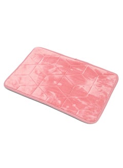 Status Contract Anti Slip Mat for Bathroom Floor | Memory Foam Bathroom Mats | Bathroom Mat Water Absorbing | Bathroom Anti Skid Mats for Bathing Area & Shower, Pink, 38 X 58 Cm  - Image 3