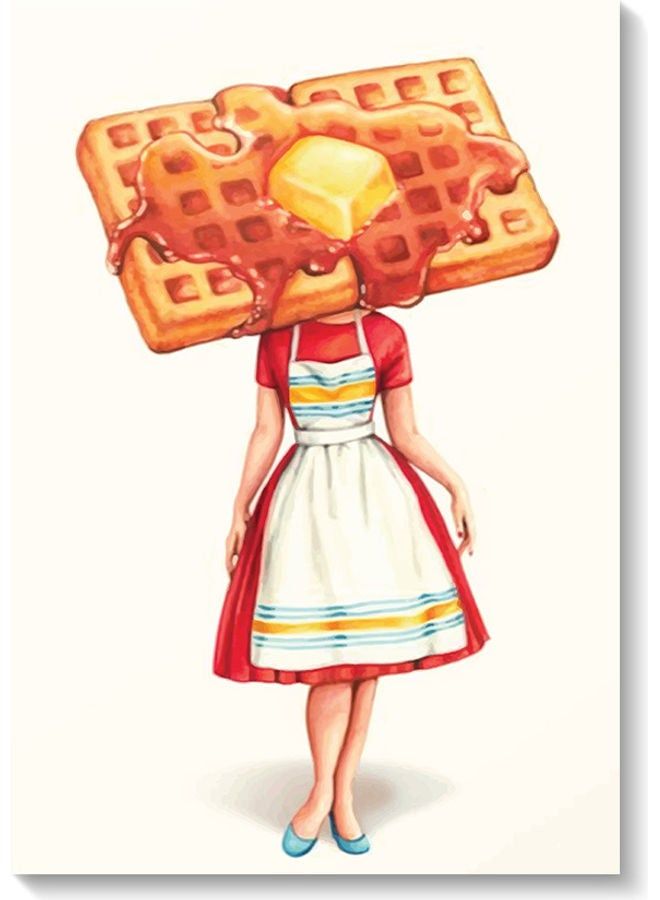 RYN Biscuit Wall Art Multicolour 40x60cm - Image 2