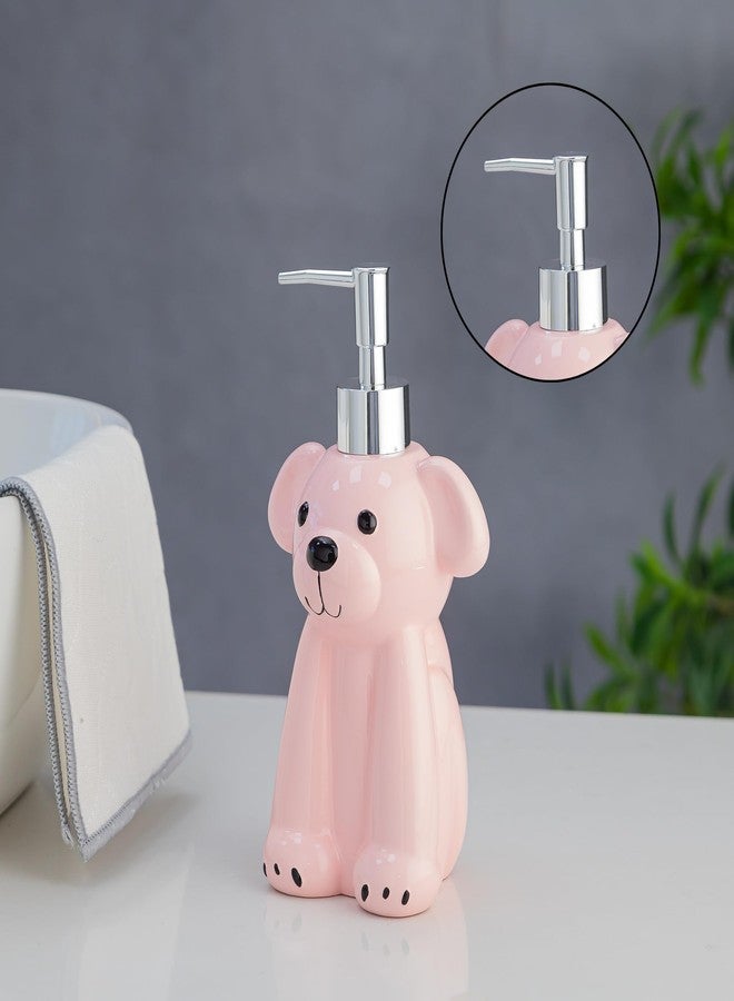 Panço Pano Kids Soap Dispenser for Kids Bathroom | Liquid Soap Dispenser Holder with Locking System | Fun & Practical Bathroom Accessory for Kids (Doggy) - Image 3