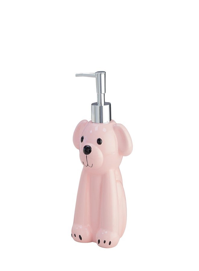 Panço Pano Kids Soap Dispenser for Kids Bathroom | Liquid Soap Dispenser Holder with Locking System | Fun & Practical Bathroom Accessory for Kids (Doggy) - Image 2