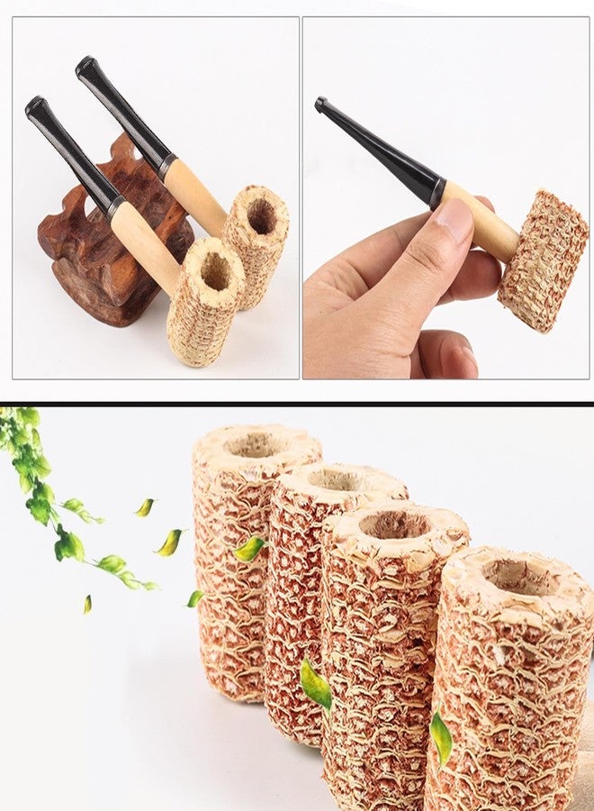 فوفسيغ مجموعة VOVCIG من 4 أنابيب سيجار على شكل ذرة (4 أنابيب، نوع مستقيم) - Image 5