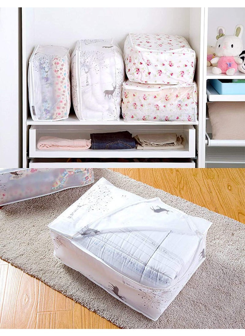 THE PAGH THE PAGH Storage Organizer Moisture Proof Mildew Proof Dust Proof Quilt Storage Bags for Storing Quilts Coats Jackets Home Use Pillows Blankets Underbed Storage Bag 57 40 22 CM 3  - Image 5