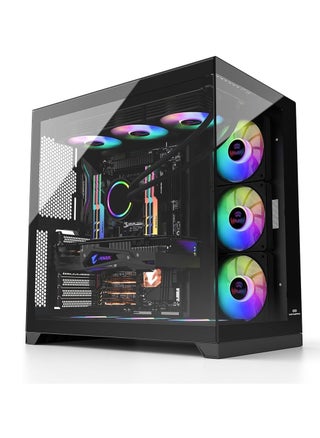 Cube Pro Gaming PC With Core i7-12700F Processor/16GB DDR5 RAM/1TB SSD/8GB Nvidia Geforce RTX 4060 Ti Graphics Card/Windows 11/Black - pzsku/ZA5856F114418481B5ED9Z/45/_/1723737302/562db39e-9450-4c7c-b7b0-7f3f563d078a