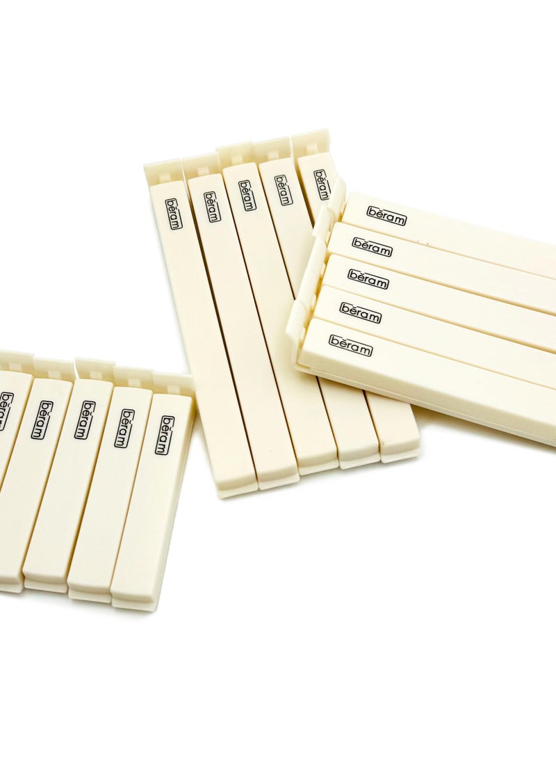 Beram Sealing Clips for Snack Bags, Vacuum Sealers for Packages, Storage for Home and Kitchen, Air Tight Sealing Chip Clips, Aesthetic Kitchen Accessory, Pack of 4, 5 and 10 - Image 4