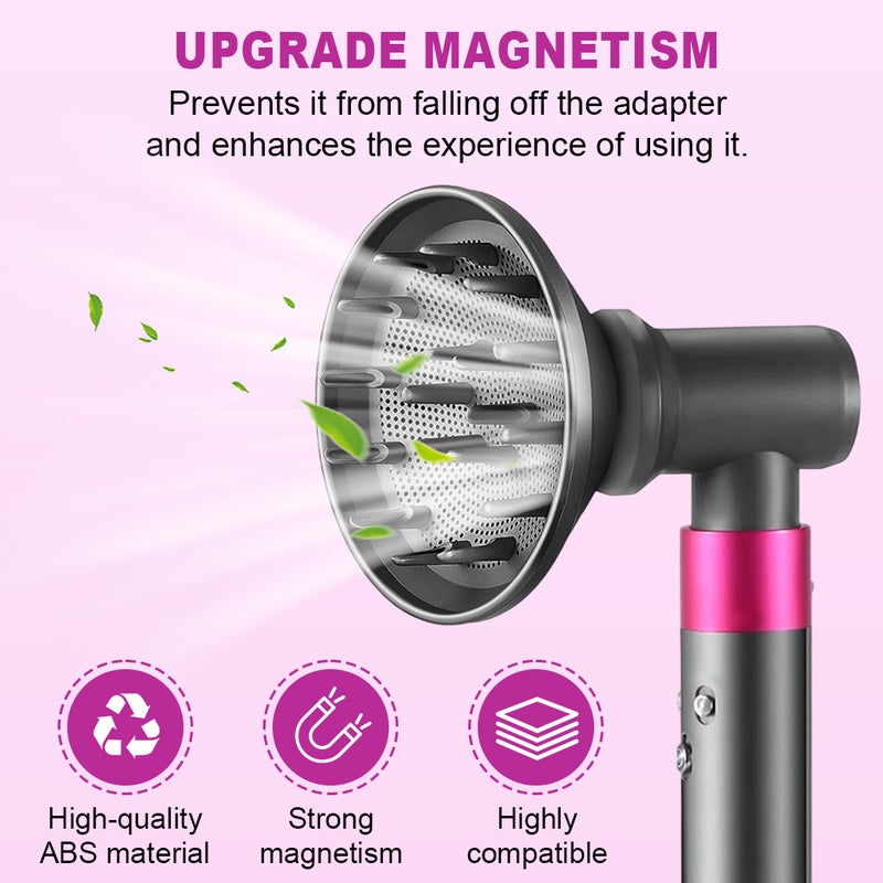 هاسذيب موصل محول الزاوية اليمنى HASTHIP ® متوافق مع ملحقات أداة تصفيف الشعر Dyson Airwrap Multi - Styler HS01/HS03/HS05/HS08، موصل تحويل 20 مم - Image 5