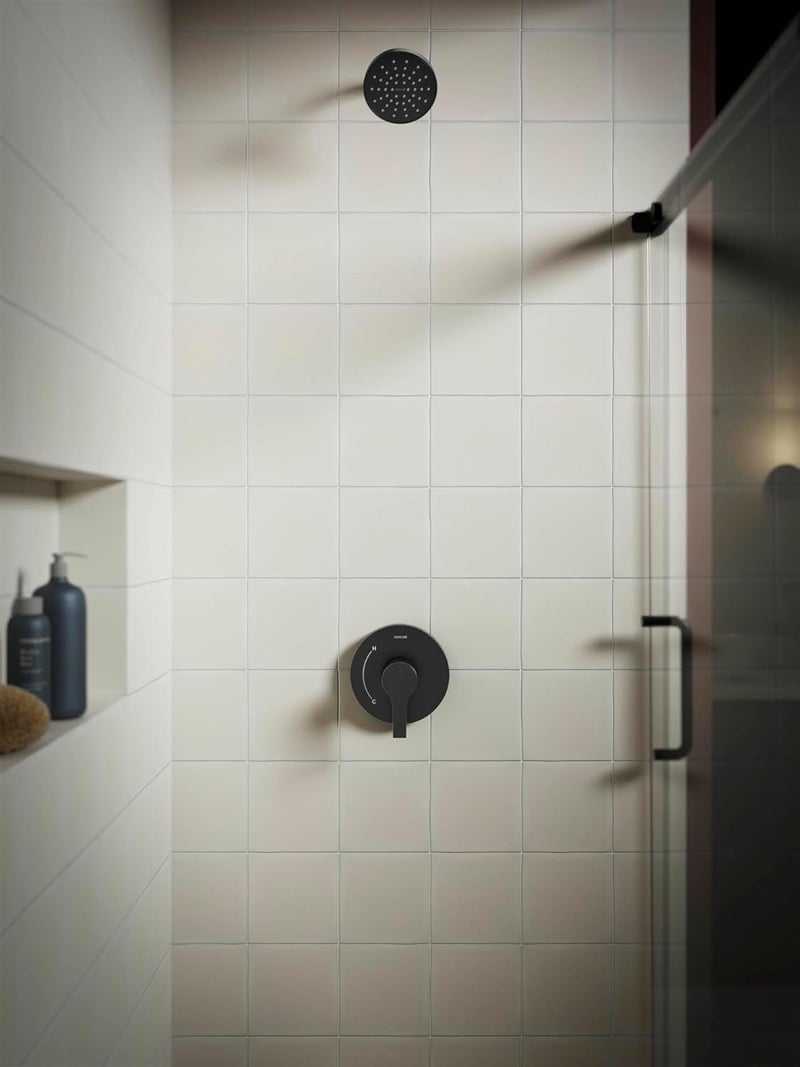 Kohler TS35320-4-BL, Elate Rite-Temp Valve Trim, Matte Black, Contemporary Bathroom Valve, High Durability - Image 2