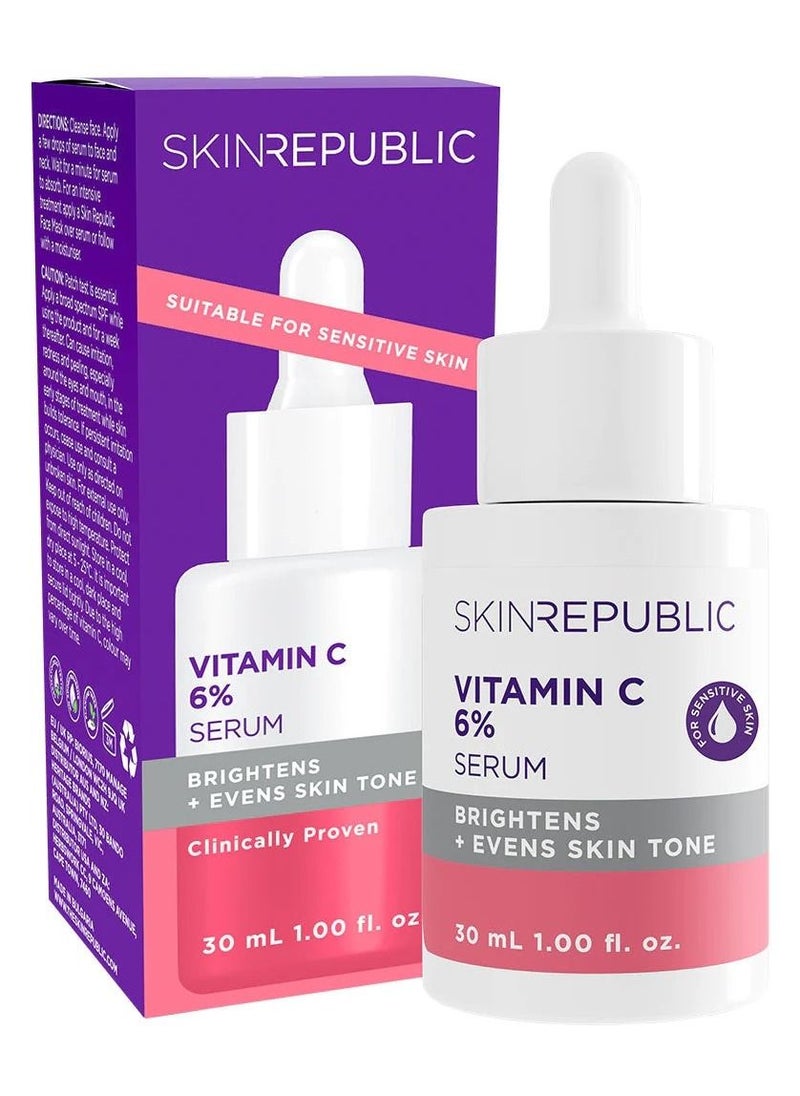 Vitamin C 6% Brightening Face Serum, Helps Reduce Pigmentation and Dark Spots, Provides Long Lasting Hydration (30ml) - pzsku/ZA585A39C63EFE3E656C3Z/45/_/1690615497/f3c8adee-5a0f-4f3a-88d1-b7b99ff6db28