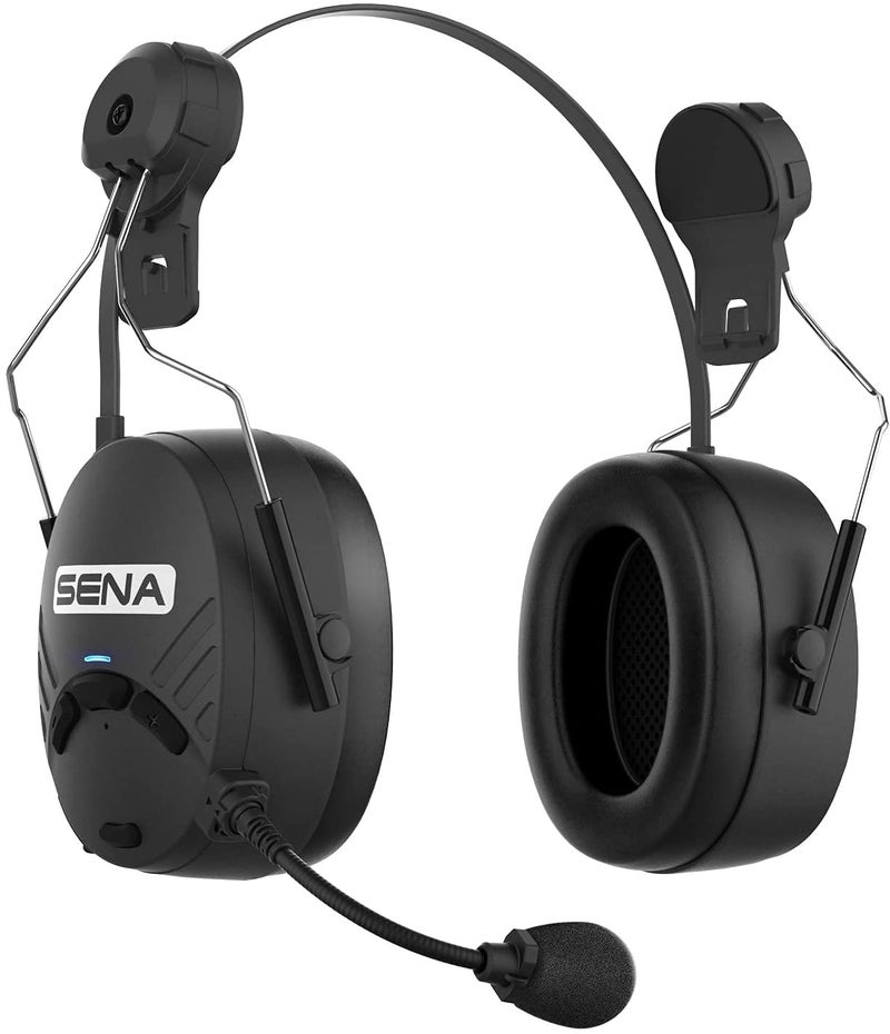 Sena Tufftalk M Earmuff with LongRange Mesh Communication Hard Hat TUFFTALKM02