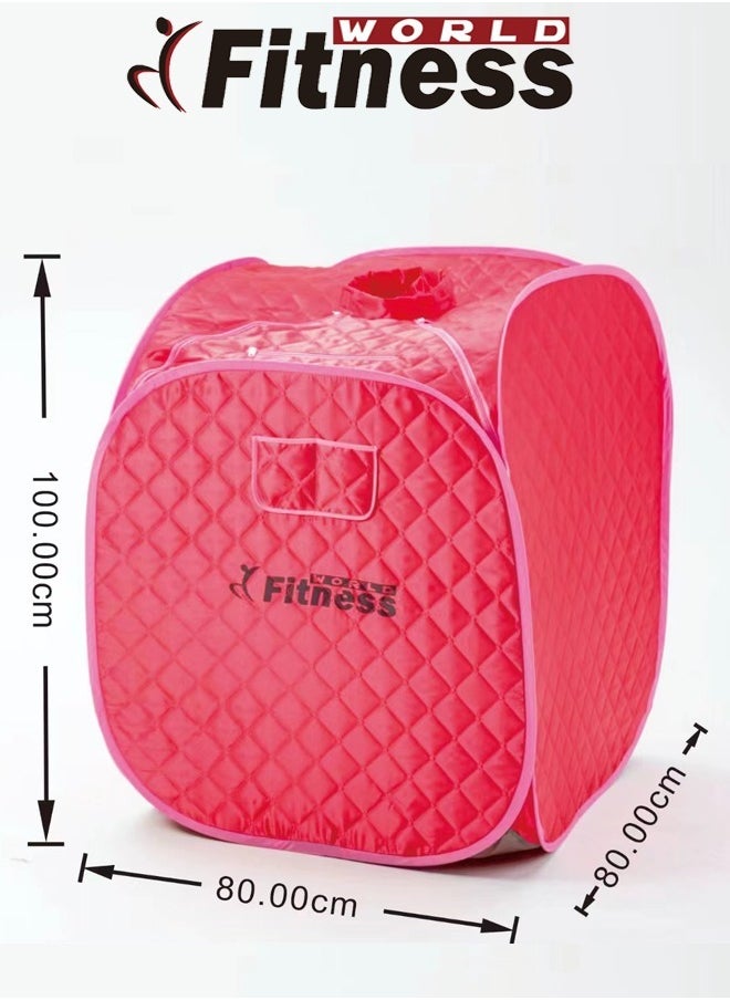 Fitness World A portable and foldable sauna tent and bath for slimming and burning fat with a remote control  - Image 3