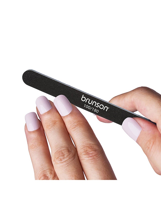 brunson 25 Pieces Professional Nail Files Washable Double Sided Emery Board 7inch - EB-311B - Image 5