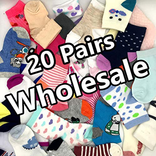 WAFUNNE Baby Boy Girl Socks Wholesale 20 Pairs Baby Socks Cotton Girl 0-12 months - Image 2