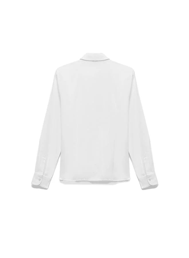 Koton  Classic Neck Shirt for Women | Best Price UAE