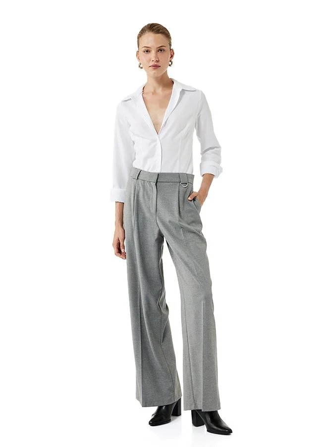 Koton  Classic Neck Shirt for Women | Best Price UAE