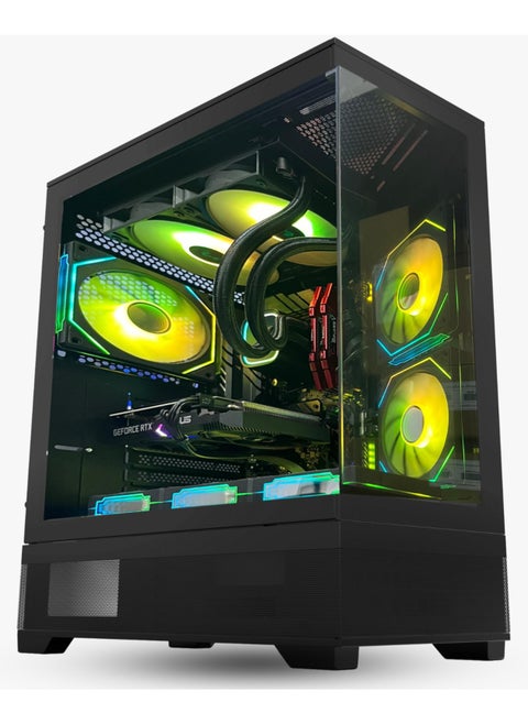 RTX Dominion Gaming PC - Intel Core i7-14700F Processor, 20 Cores & 28 Threads, DDR5 32GB (2*16) Ram, Nvidia GeForce RTX 5070 12GB GDDR7 Graphics Card, 2TB Gen4.0*4 NVMe M.2 SSD, 3 Fan AIO Liquid Cooler, 750W 80 Plus Power Supply, Windows 11 Pro | Wi-Fi
