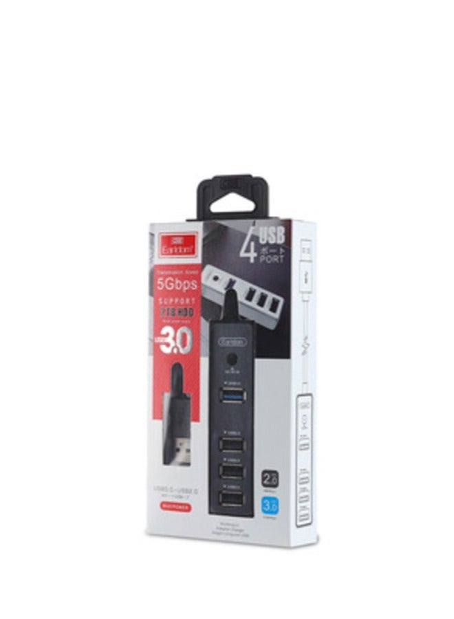 ELTRAZONE Earldom Laptop Docking Station USB3.0 to 3*USB 2.0 1*USB 3.0 Hub Adapter 5GBit/s Gigabit Ethernet for PC Laptop with No Need Driver - Image 3