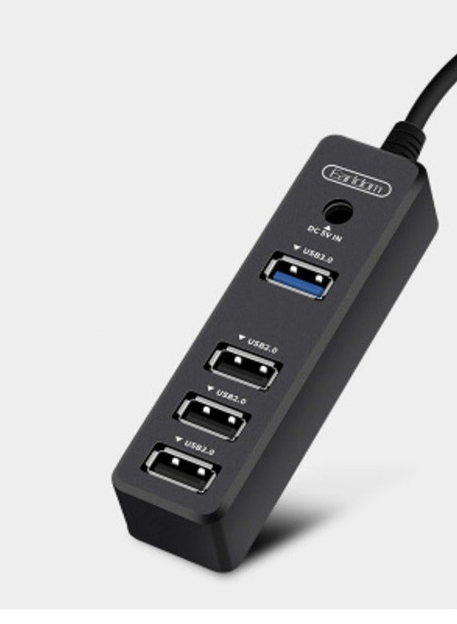 ELTRAZONE Earldom Laptop Docking Station USB3.0 to 3*USB 2.0 1*USB 3.0 Hub Adapter 5GBit/s Gigabit Ethernet for PC Laptop with No Need Driver - Image 2