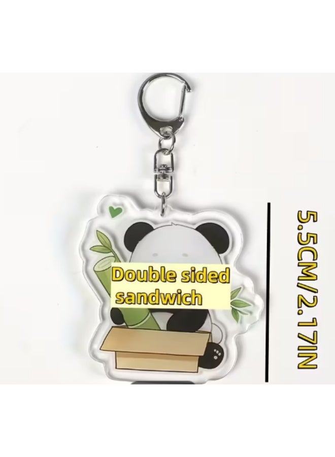 KPOP 17 PCS Acrylic Keychain Set – Mira, Rumi, Zoey & Friends | Cute Anime Keychains for Bags, Backpack & Keys | Durable Double-Sided Print | Gift for K-Pop & Anime Fans - Image 5