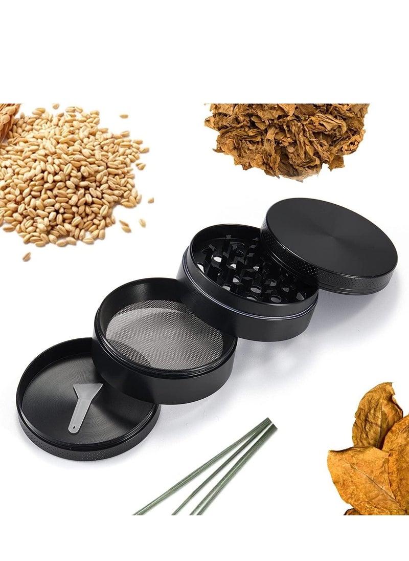 Generic - 4 Layer Spice Crusher With Magnetic Lid Rose Gold - Image 1