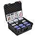 HOSOCASE Graded Card Case Storage Box Trading Card Storage Box with 9 Dividers for PSA BGS SGC Top Loaders Sports Cards Waterproof Hard Slab Case for Baseball Football Basketball Magnetic Cards Holds 600 - Image 3