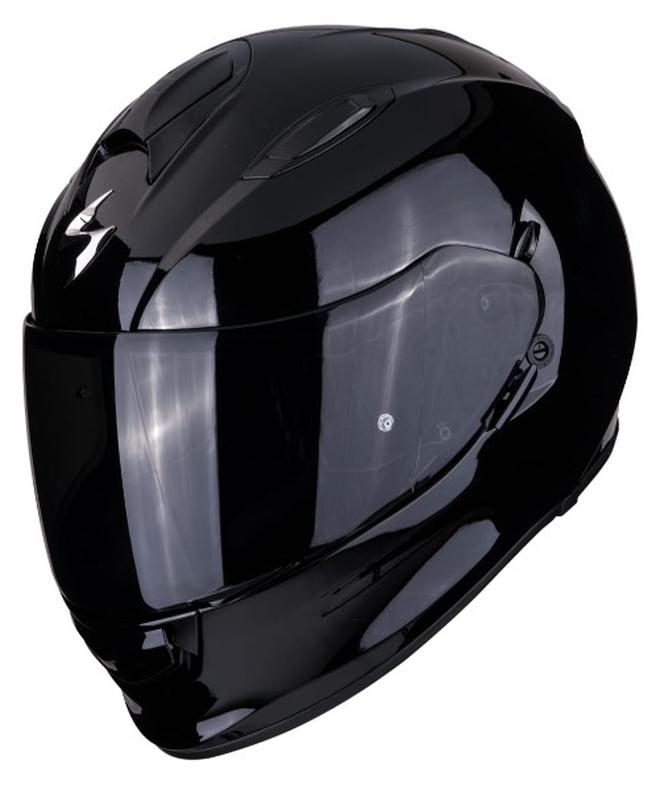 سكوربيون EXO-491 SOLID أسود XL خوذة