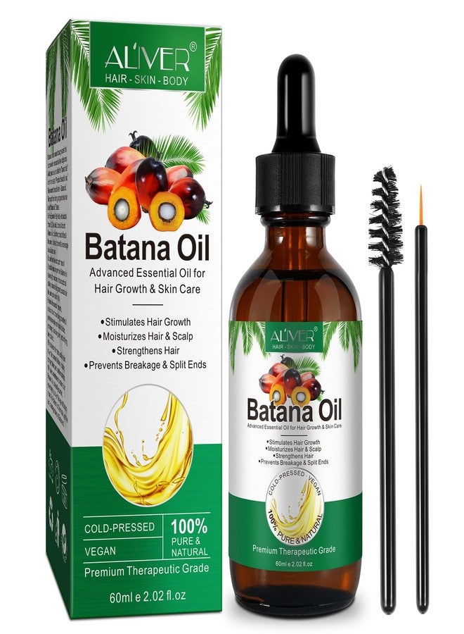 Sefudun Batana Hair Growth Oil - 60ml Organic Formula for Strengthening, Thickening, Repairing Damaged Hair, Nourishing Scalp - 100% Natural for Women and Men - Image 1