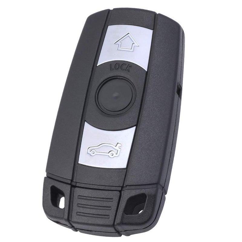 Keymall keyless Entry Remote car Key fob 3 Button Replacement PCF7952 Chip for BMW CAS3 35 Series X5 X6 with Comfort Access 315MHz KR55WK49127