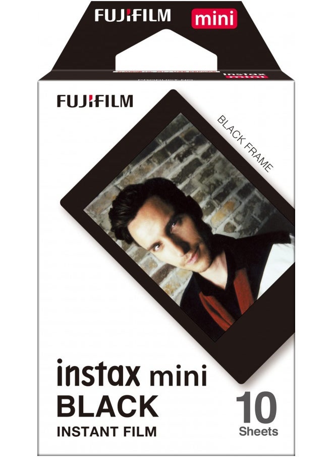FUJIFILM Fujifilm Instax Mini Black Film - 10 Exposures  - Image 1