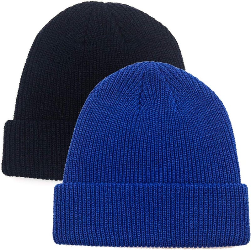 MaxNova Slouchy Beanie Hats Winter Knitted Caps Soft Warm Ski Hat Unisex - Image 1