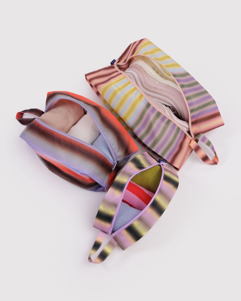 BAGGU 3D Zip Set - Gradient Stripes - Image 2