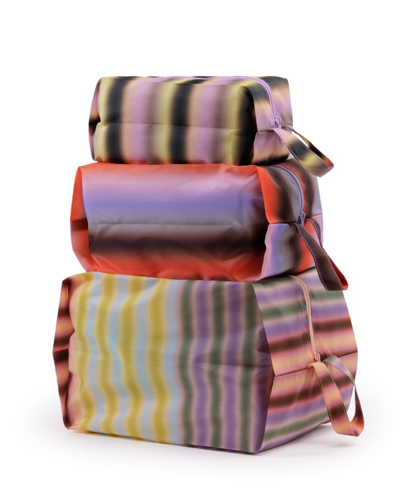 BAGGU 3D Zip Set - Gradient Stripes - Image 1