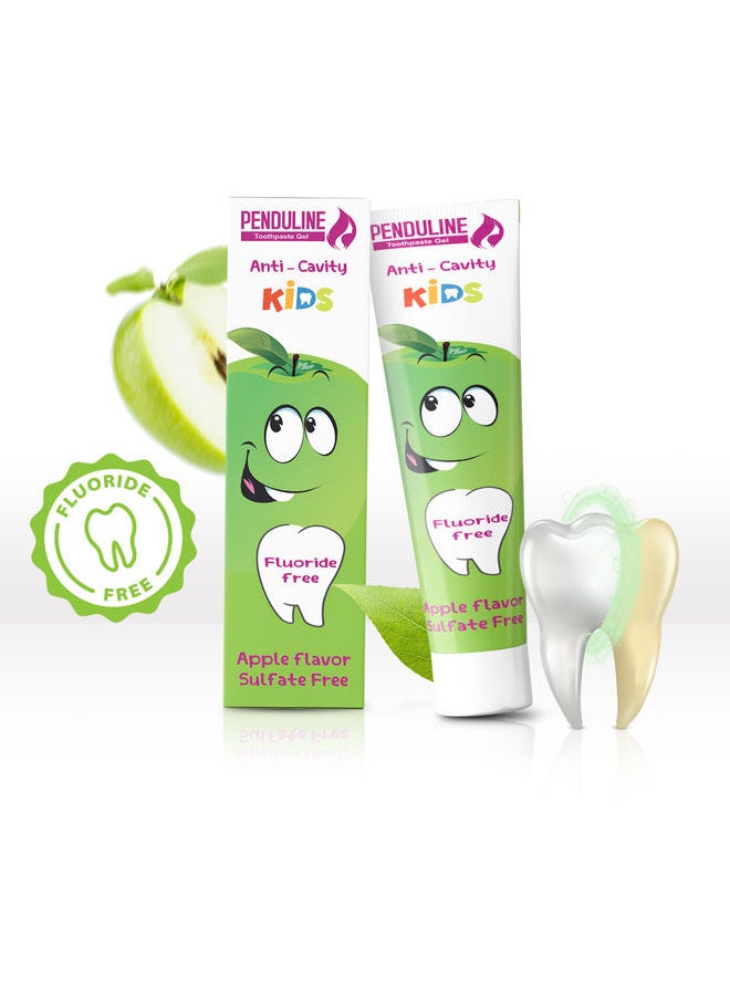 PENDULINE Kids Toothpaste Gel Apple  - Image 1