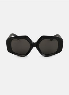 Haute Sauce Polarized Full Rim Rectangle Sunglasses For Women  - Image 1