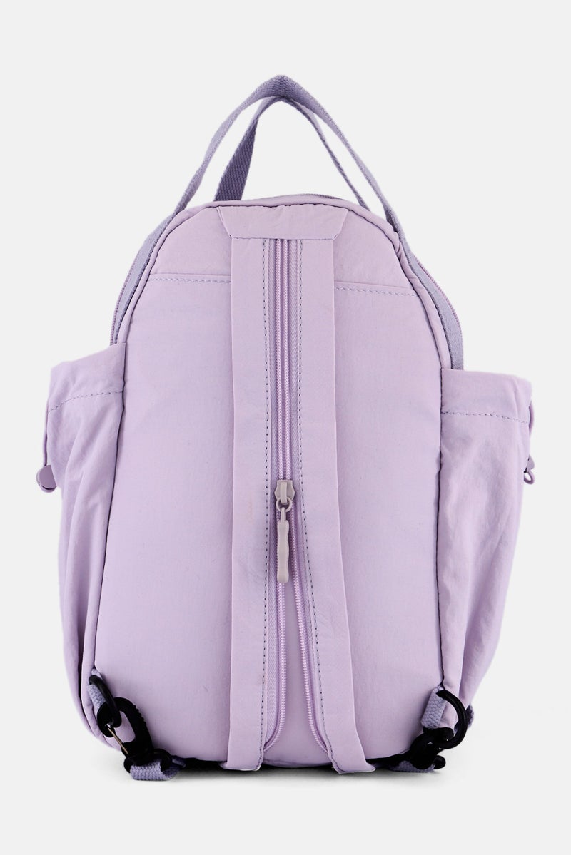 bebe حقيبة ظهر و حقيبة كتف نسائية من علامه تجارية 2 قطعة 20 ل x 31 ح x 1 عرض سم، لافندر - Image 2