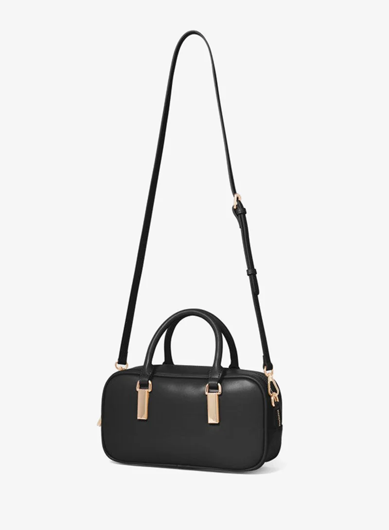 فورايفر نيو TERRI Metal Trim Barrel Bag