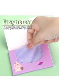 SYOSI Blotting Paper, Oil Absorbing Sheets for Oily Skin 600 Sheets Makeup Friendly Oily Natural Facial Sheets Care Travel Supplies Pack of 6  - Image 2