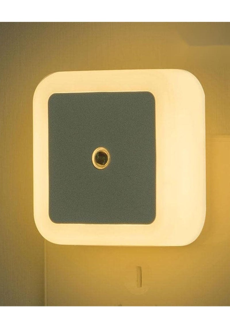 Cool Baby Plug-in LED Night Light Warm White Energy Saving Lighting Sensor for Living Room Bedroom Hallway Stairs - Image 1