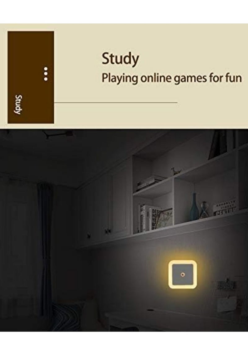 Cool Baby Plug-in LED Night Light Warm White Energy Saving Lighting Sensor for Living Room Bedroom Hallway Stairs - Image 3