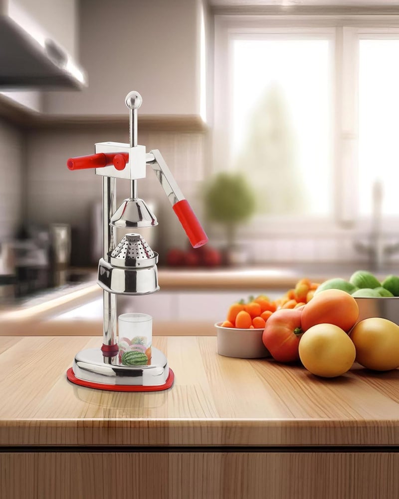 BIRVAN Hand Press juicer Citrus Fruit Juicer Cold Manual Hand Press Juicer and Fruits and VegetablesPress Citrus Orange Lemon Juicer Squeezer Machine Big MADE IN INDIA - Image 1