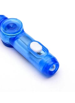AROAQ LED Spinning Pen, Portable Ball Pen Fidget Spinner, Compact And Lightweight  Rotating Gaming Luminous Gel Pen, Safe Glow In Dark Light EDC Stress Relief Toy For Kids Gift, (Random Color)  - Image 4
