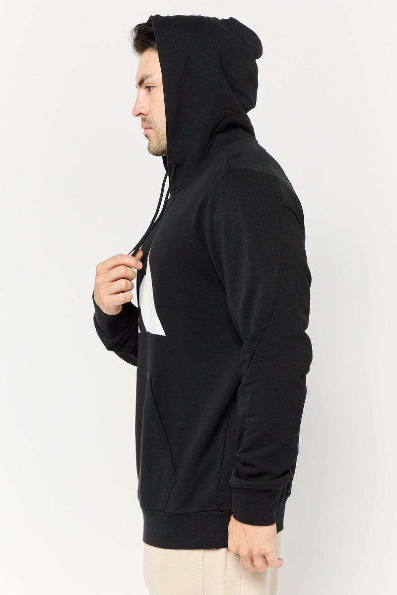 Adidas Men Sportswear Fit Long Sleeve Outdoor Hoodie, Black  - Image 3