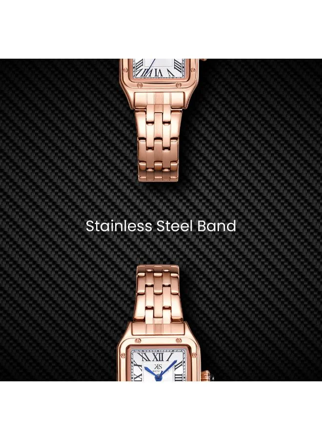 KENNETH SCOTT Women's Stainless Steel Analog Watch K25512-RBKW - 23.5 mm