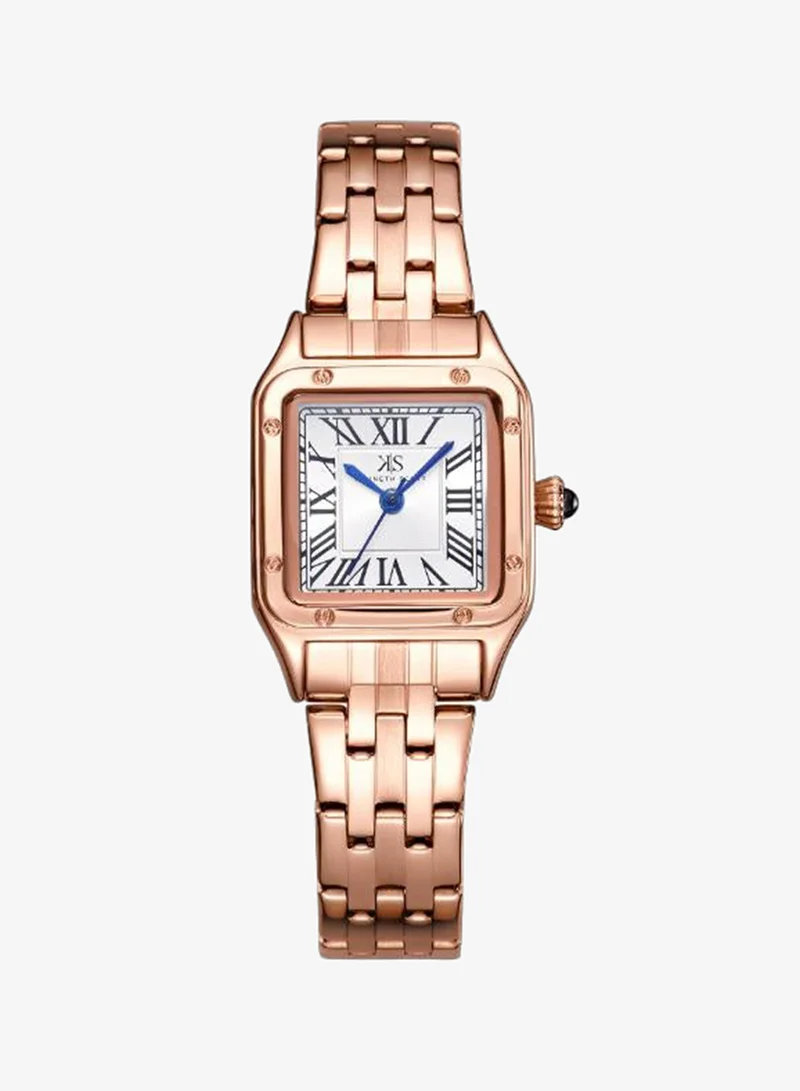 KENNETH SCOTT Women's Stainless Steel Analog Watch K25512-RBKW - 23.5 mm