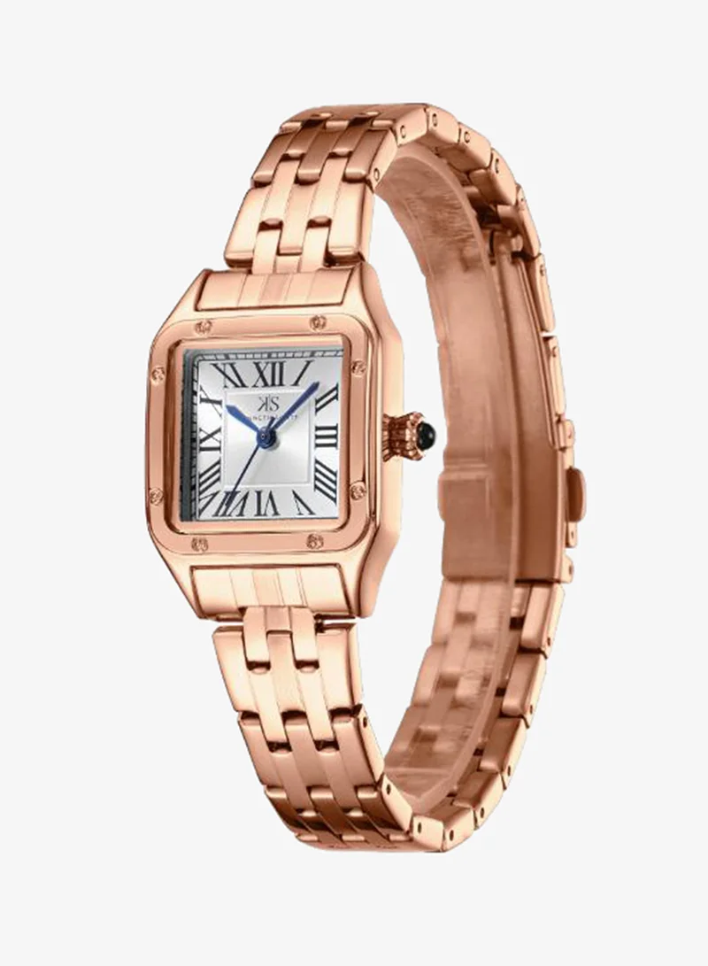 KENNETH SCOTT Women's Stainless Steel Analog Watch K25512-RBKW - 23.5 mm