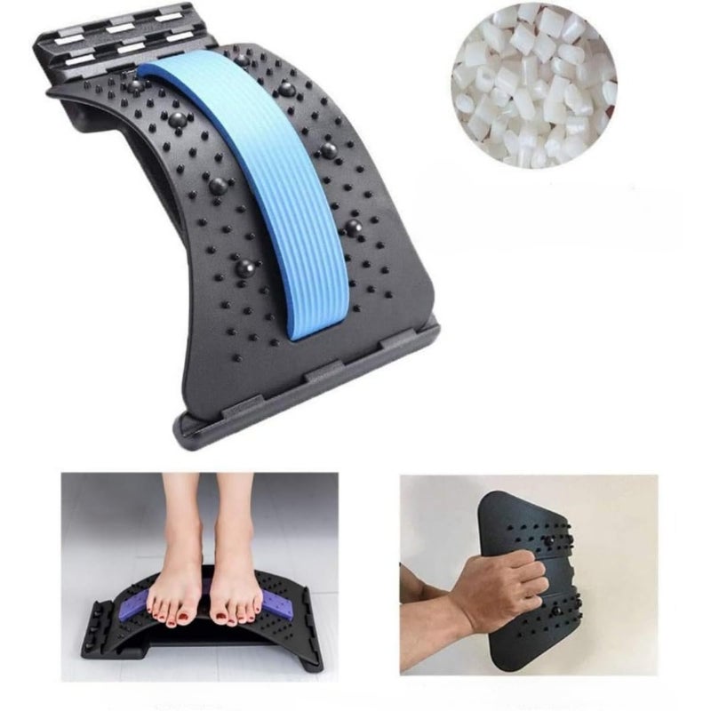 ZAMZIN Spine Support & Back Pain Relief Massager for Herniated Disc, Sciatica, Lower Back Pain, Adjustable Spinal Stretching Device & Waist Massager for Support, Chronic Pain & Muscle Tension Relief - Image 5