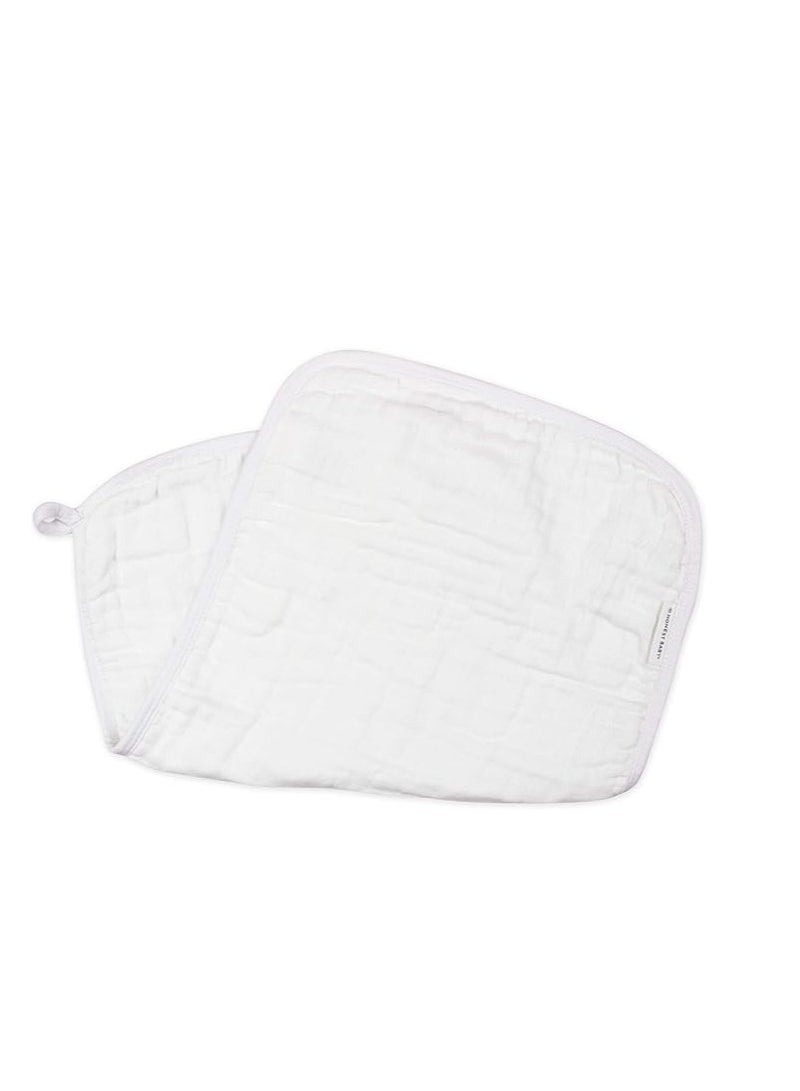 Gonice Baby Unisex Baby Multipack Woven Burp Cloths Soft Absorbent Multi-Layered 100% Organic Cotton - Image 2