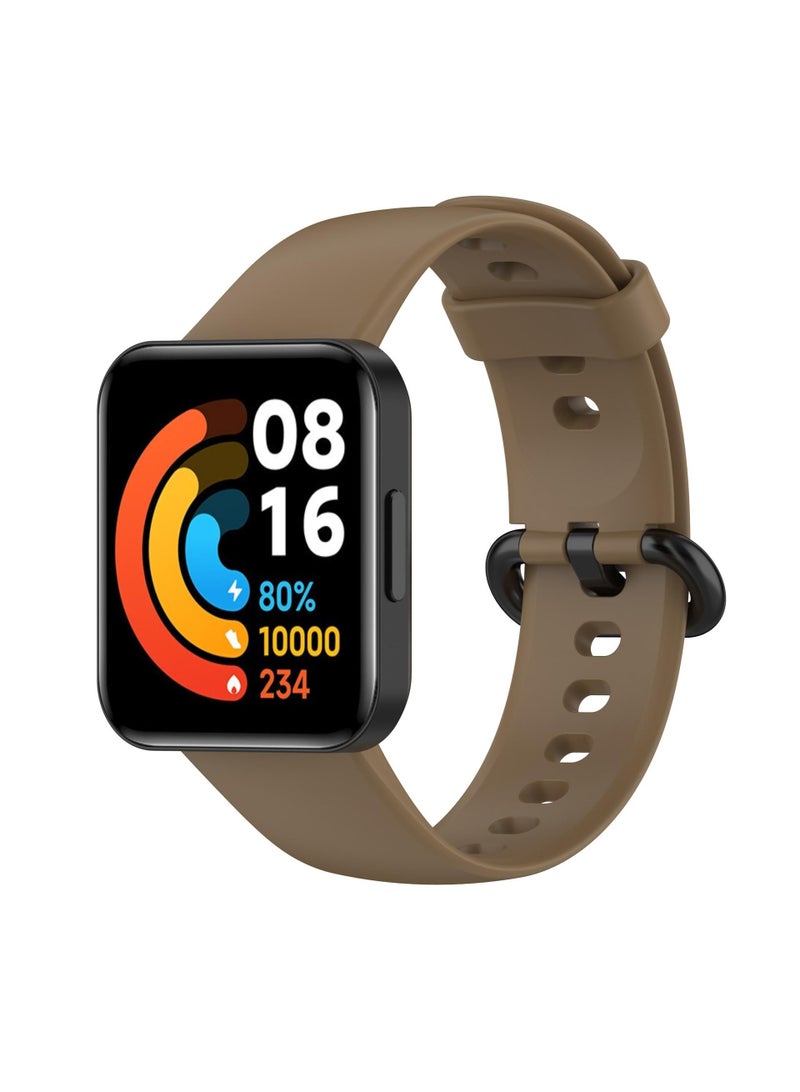 1Pcs Watch band for Redmi watch 2/Watch 2 lite watch strap brown - Image 1