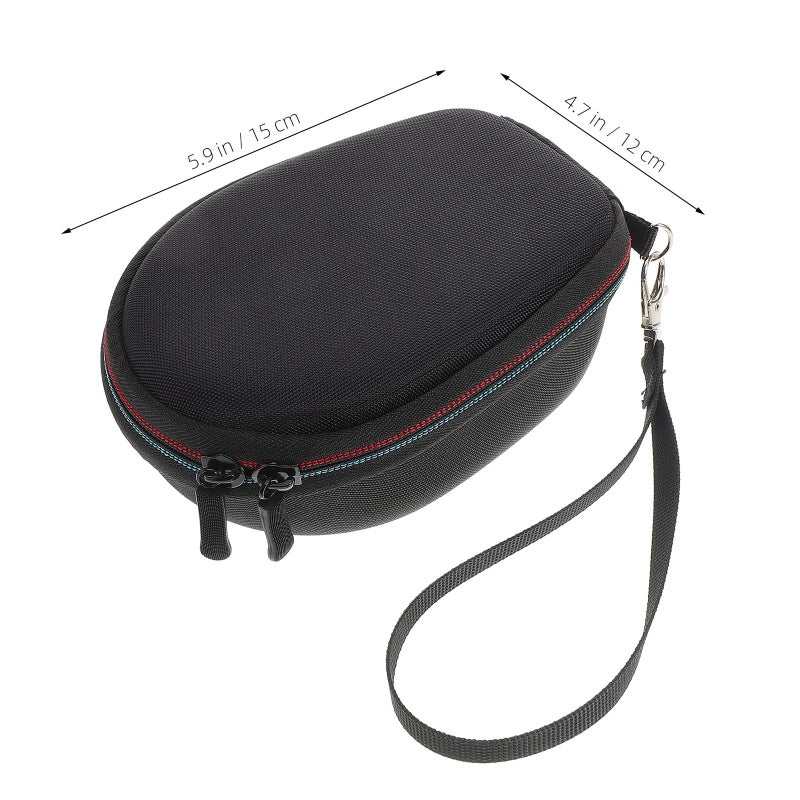 Hard EVA Travel Headphone Case Compatible with AS600 AS650 Black - Image 3