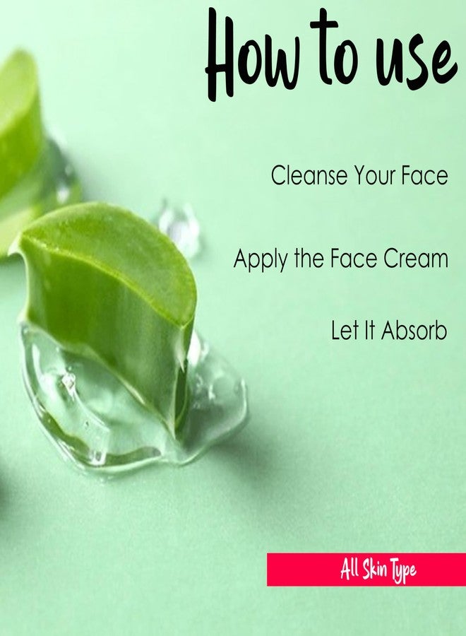 Pink Root Aloe Vera Moisturizing Cream 100ml, For Acne Control, Moisturising Skin & Glowing Radiant Skin - Image 5