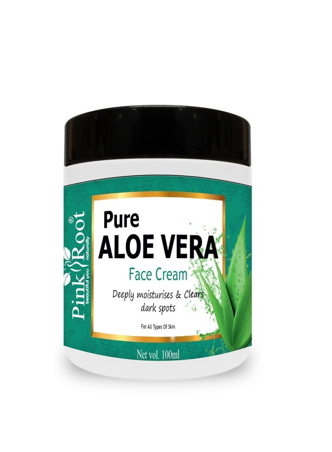 Pink Root Aloe Vera Moisturizing Cream 100ml, For Acne Control, Moisturising Skin & Glowing Radiant Skin - Image 1