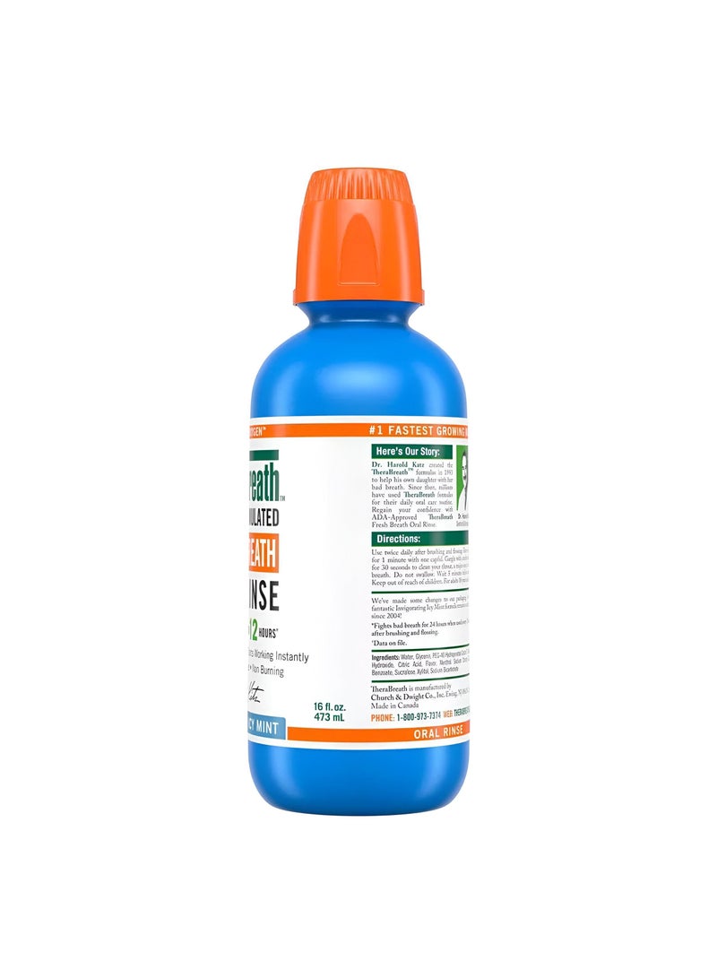 Therabreath Is The Mouth Of Fresh Breith - Refreshing Mint Flavor - 16 Ounces (473 Ml) - Image 2